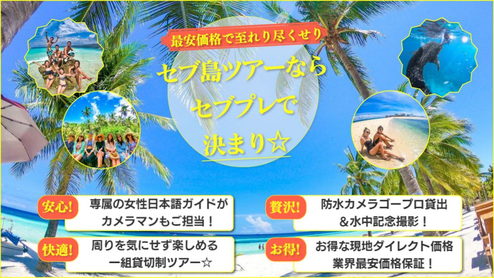 ジンベイザメを楽しみたい方は「セブプレ」がおすすめ！