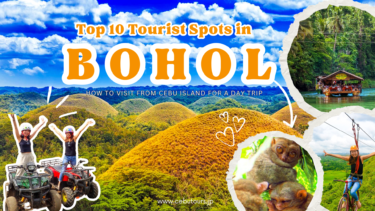 Top 10 Tourist Spots in Bohol Island! How to Visit from Cebu Island for a Day Trip [2024 Edition]