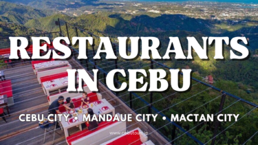 Restaurants in Cebu – Prices, Locations, and Menus 2024 │ 20 Recommended Restaurants