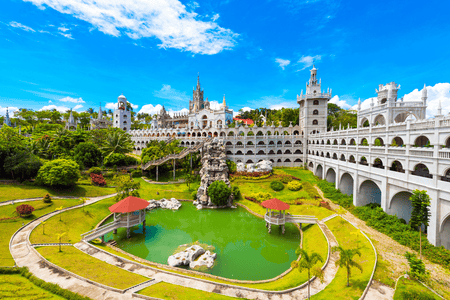 Facade of Simala Shrine