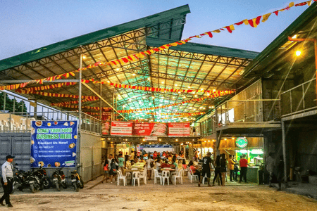 An outside view of Tambayan Food Park at Cebu City