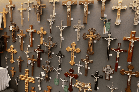 Different crucifixes