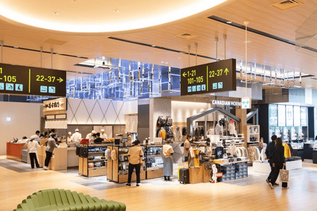 Kansai International Airport (KIX) in Osaka