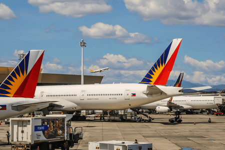 Philippine Airlines aircraft