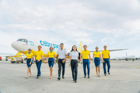 crew of Cebu Pacific airline