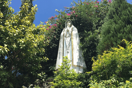 Statue of Virgin Mary at the Simala Shrine