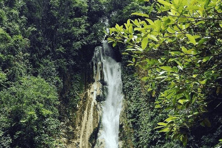 Mantayupan Falls in Barili Cebu