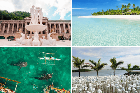 collage of Cebu tourist spots