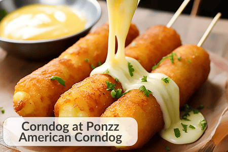 Corndog at Ponzz American Corndog