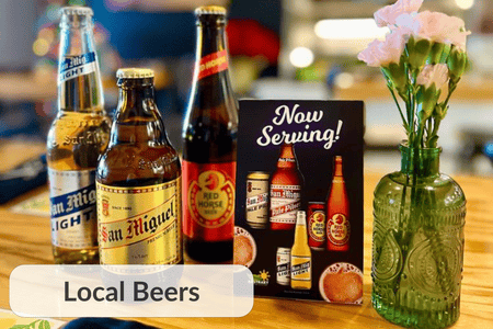 Well-known Filipino beer brands