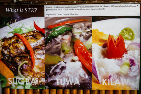Sutukil (Sugba, Tuwa, Kilaw): A traditional Cebuano seafood dish