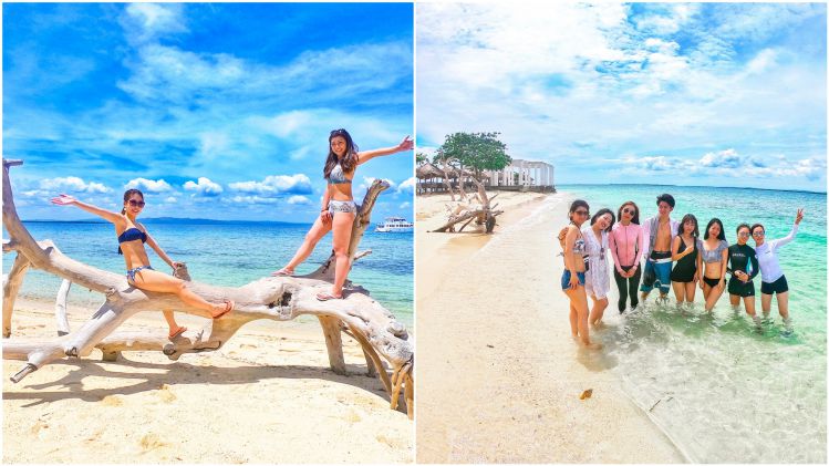 ビーチでの日光浴やビーチバレー