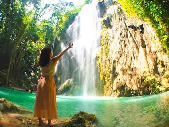 Водопад Тумалог, Себу, Филиппины.