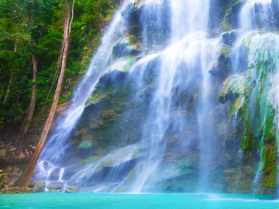 Водопад Тумалог, Себу, Филиппины.
