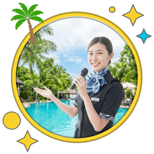 女性日本語ガイド